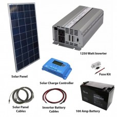 120 WATT SOLAR KIT 